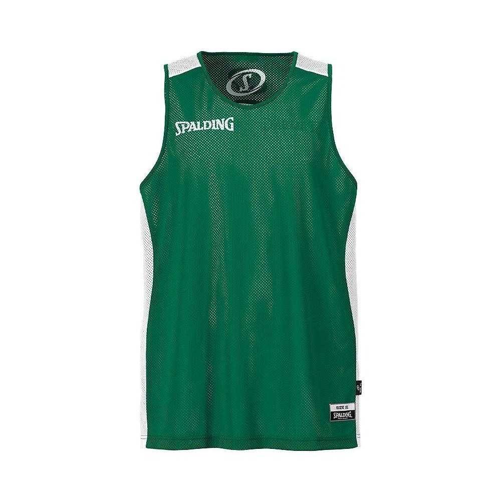 Magliette Spalding Essential Reversible Shirt Abbigliamento Uomo Xxxl - Foto 1