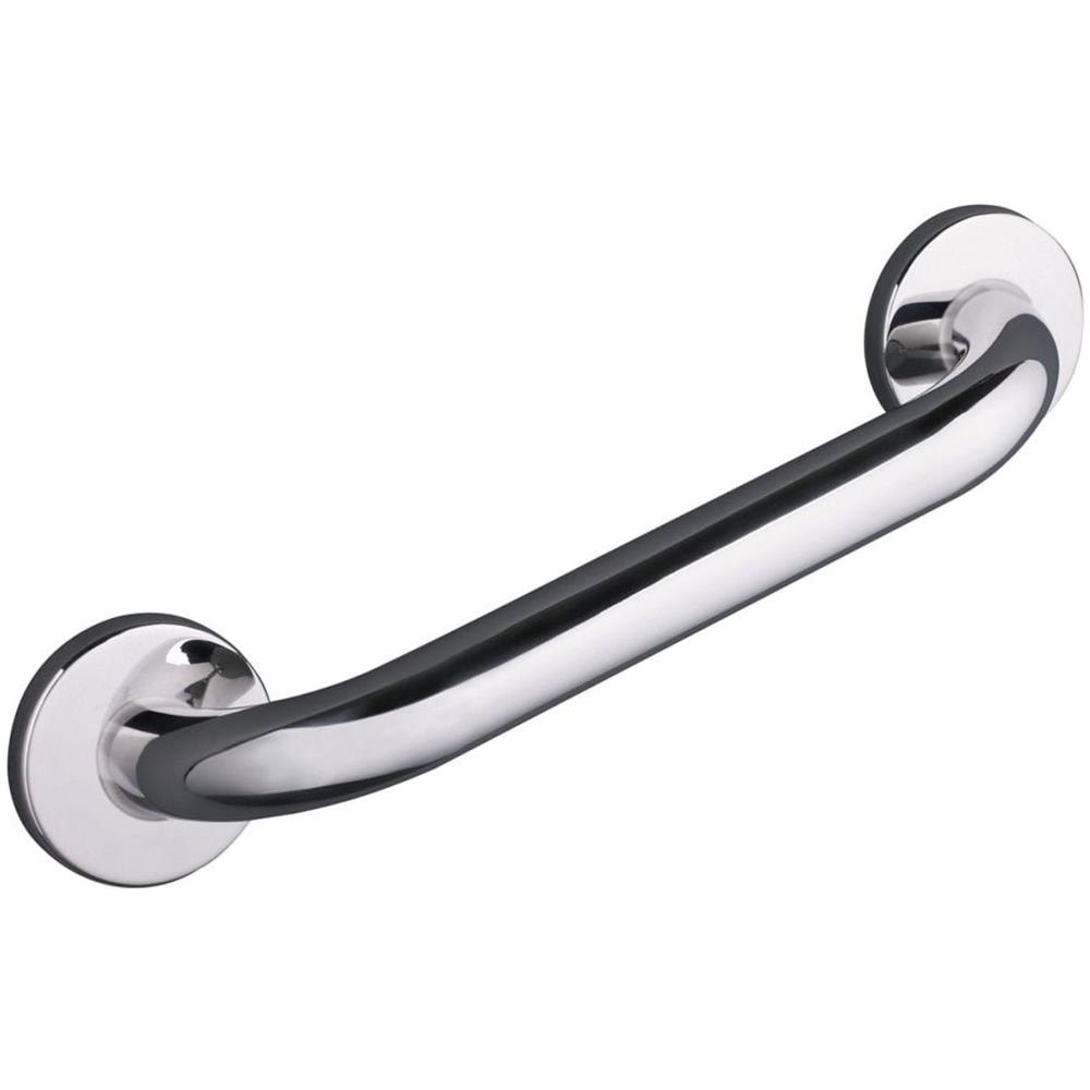 Maniglione Di Sicurezza 30 Cm In Acciaio Inox Cromato A00130001 - Foto 2
