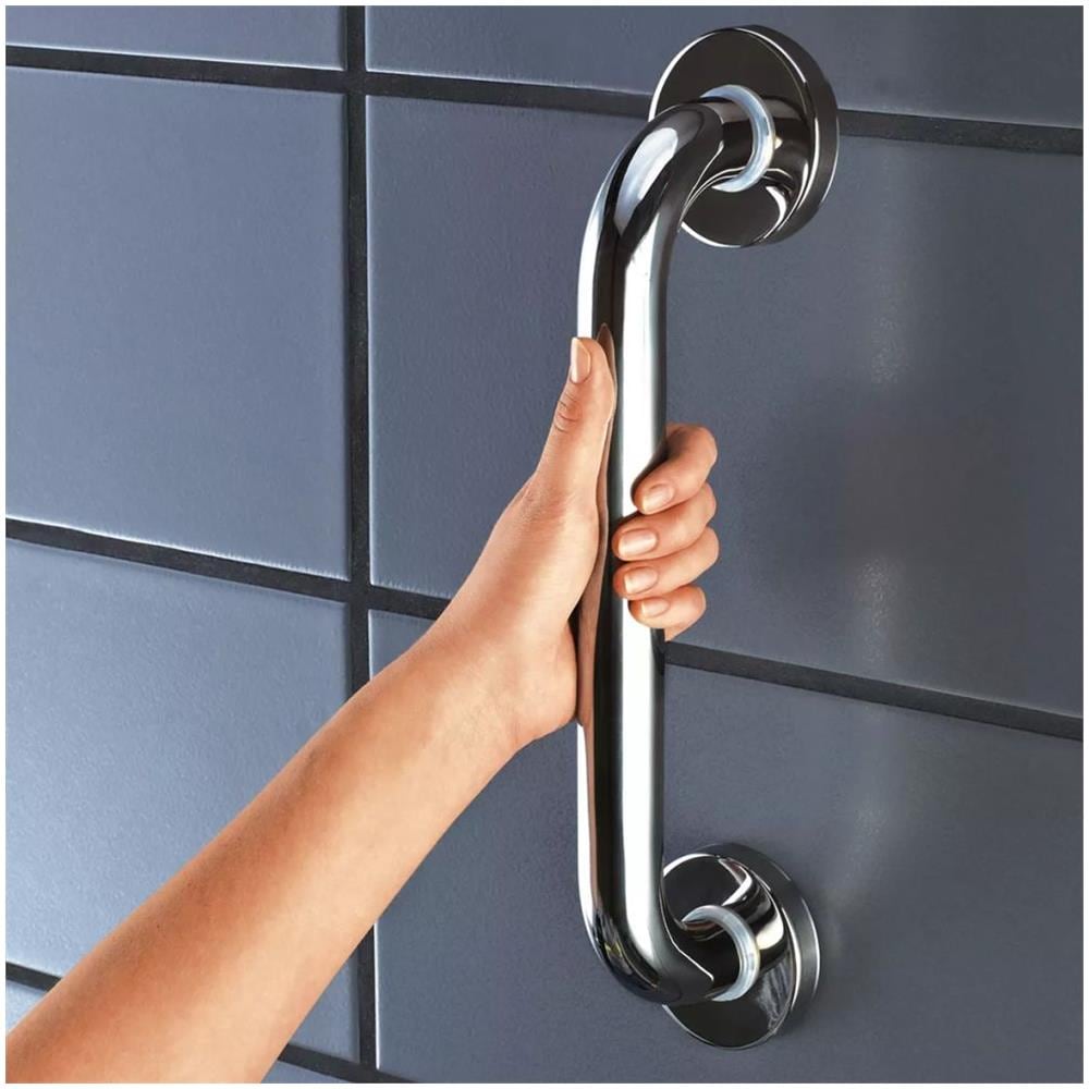 Maniglione Di Sicurezza 30 Cm In Acciaio Inox Cromato A00130001 - Foto 1