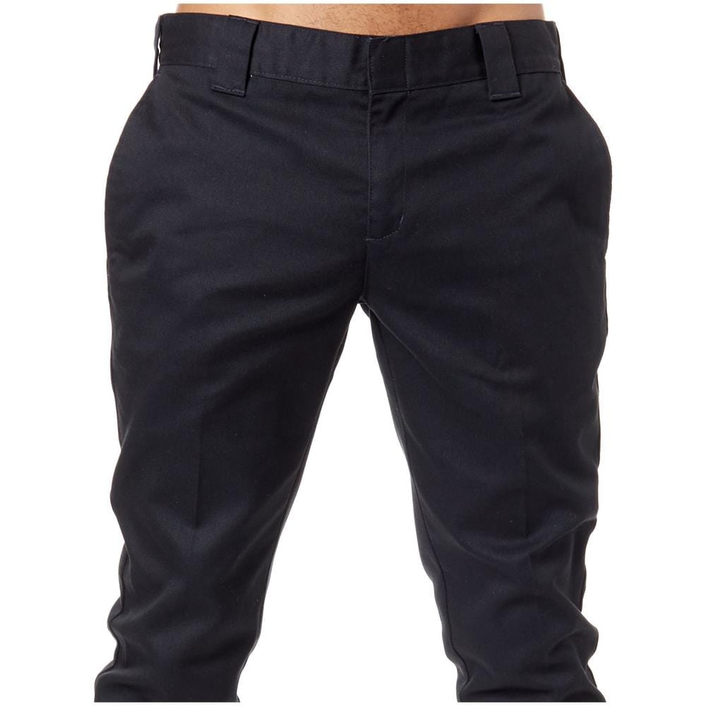 Pantaloni Da Lavoro Slim Fit Nero (34 Vita X 32 = Eu 48, Nero) - Foto 2