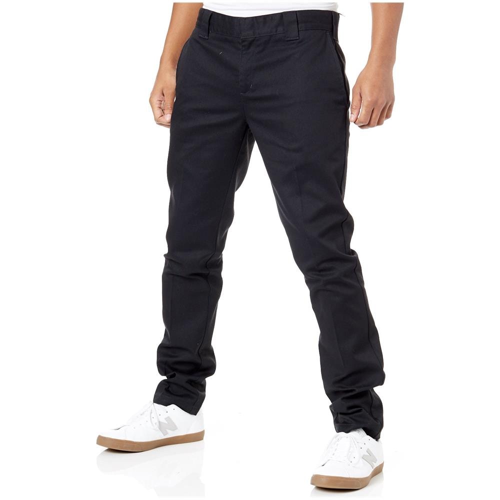 Pantaloni Da Lavoro Slim Fit Nero (34 Vita X 32 = Eu 48, Nero) - Foto 1