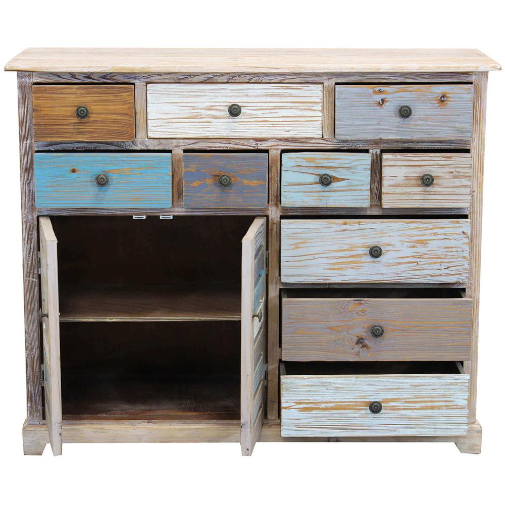 Colorwood - Credenza Multicassetto In Legno Colorato - Foto 4