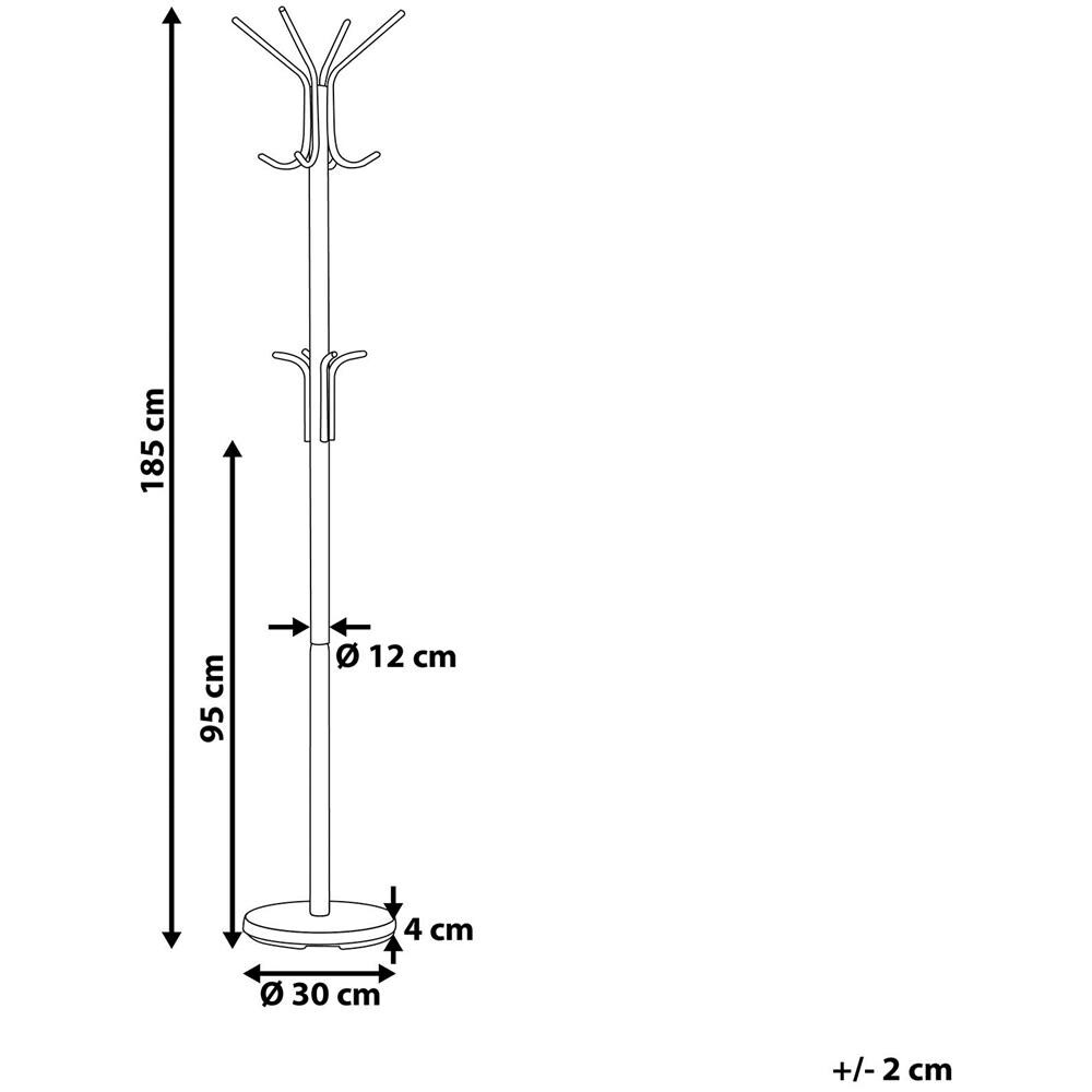 Appendiabiti Color Argento Claxton - Foto 2