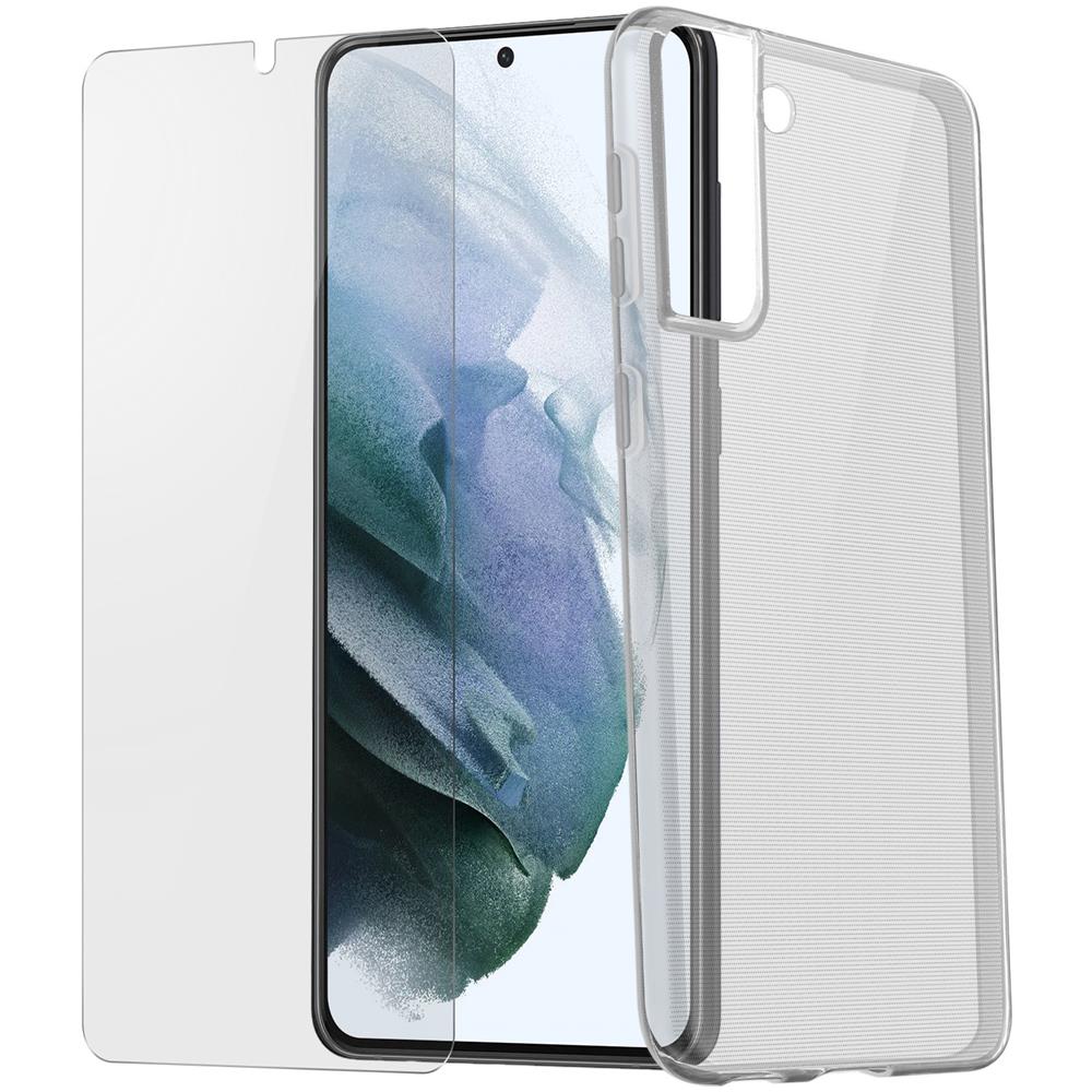 Cover Samsung Galaxy S21 Plus 5g Silicone + Vetro Temperato - Foto 2