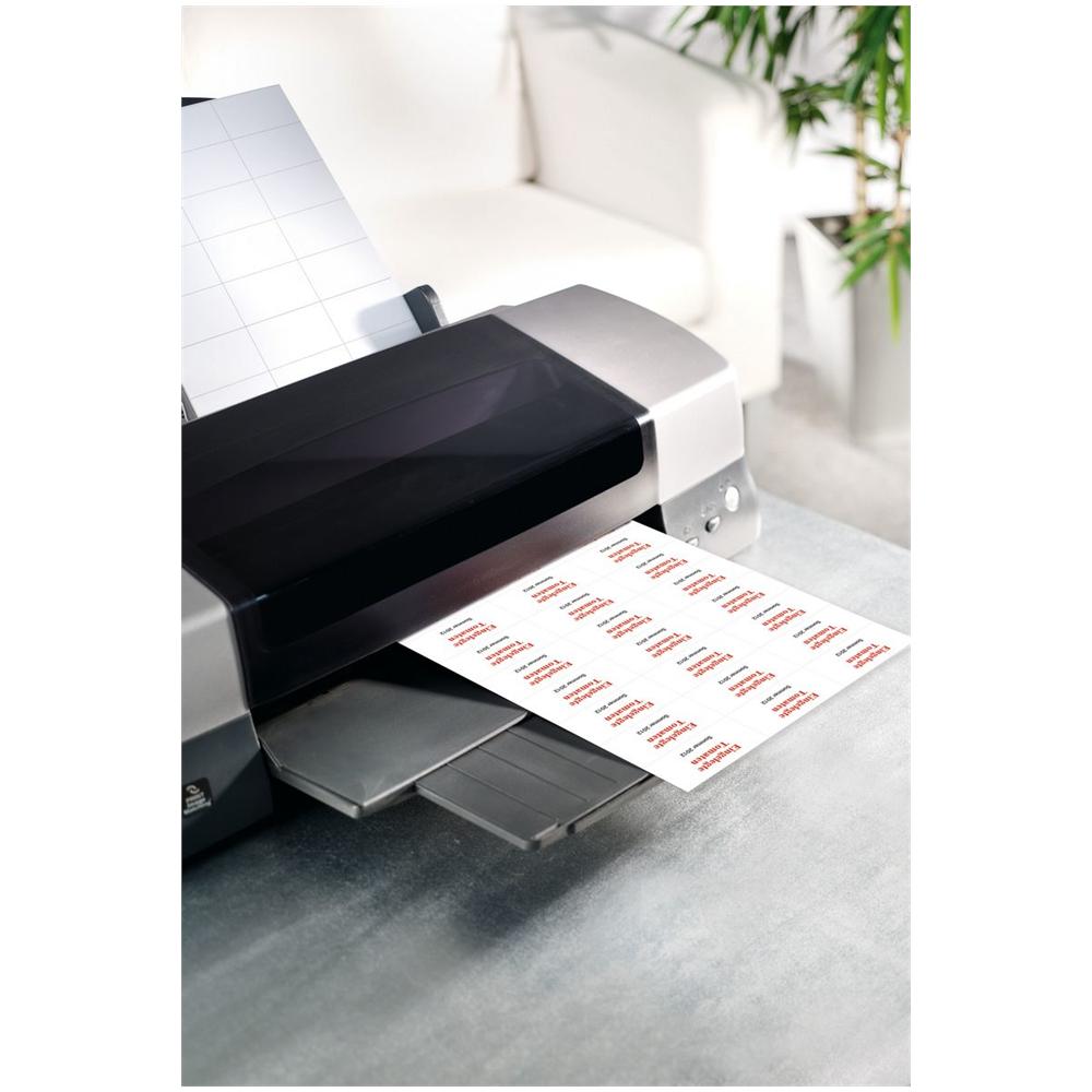 LA181, Bianco, Self-adhesive printer label, A4, Carta, Universale, Permanent - Foto 2