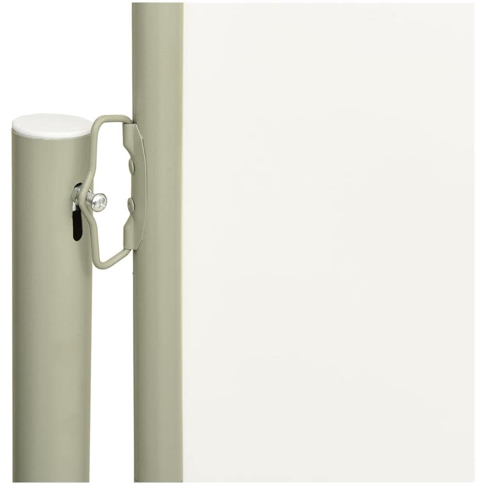 Tenda Laterale Retrattile Per Patio 117x600 Cm Crema - Foto 3