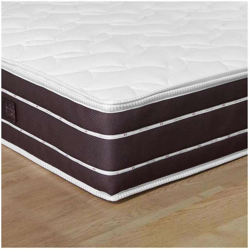 Materasso Molle E Memory Strong Sfoderabile, Singolo 80x190 Con Molle Biconiche Rinforzate E 3cm Di Memory, Alto 25cm Con Portanza 130kg Per Posto Letto - Foto 2