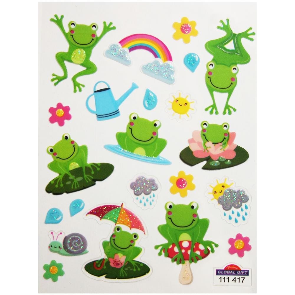 Adesivi - Rane - Glitter - 1,8 Cm - Foto 1