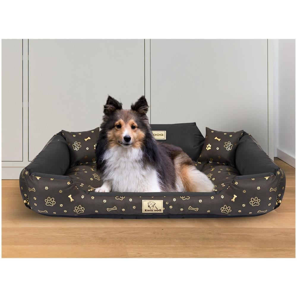 100x75 cm KINGDOG Cuccia per cani impermeabile personalizzabile Golden Bones - Foto 9