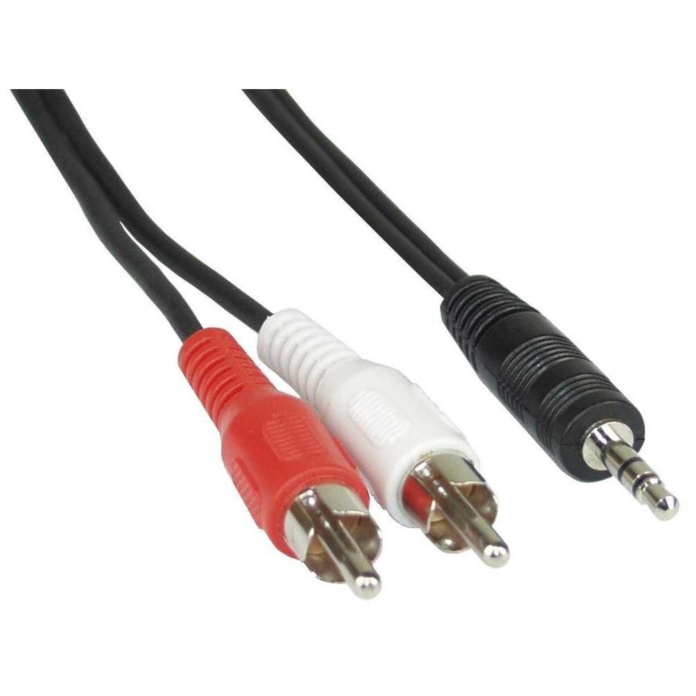 ICOC 018-NC-20 - Cavo Stereo Jack 3,5 mm a 2 x RCA maschio 1,5 m - Foto 2