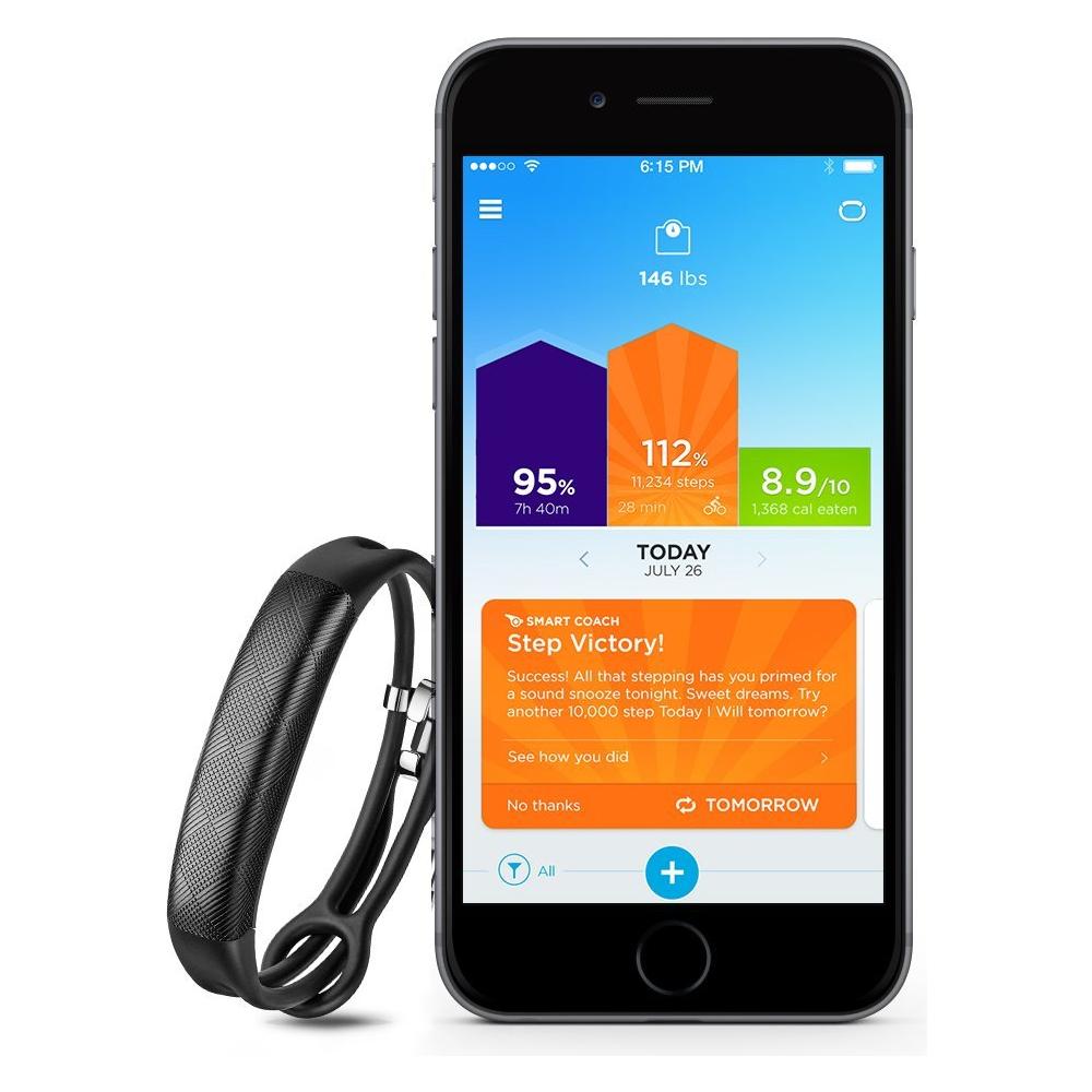 UP2 Bracciale Nero con cinturino leggero per Attività fisica e Sonno Bluetooth - Foto 2
