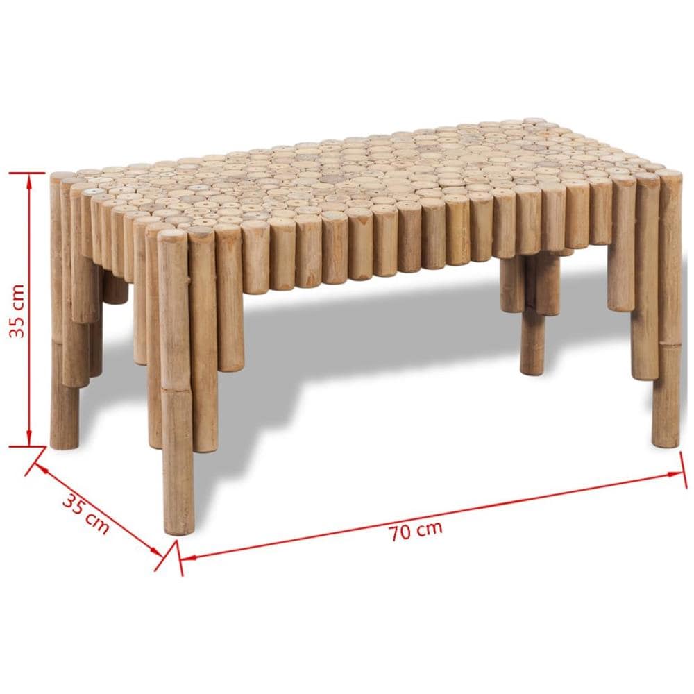 Tavolino da Caffè in Bambù - Foto 10