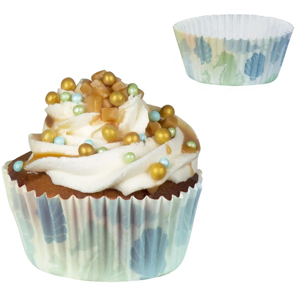 50 Pirottini Per Cupcakes In Carta Sirena Laguna - Foto 1