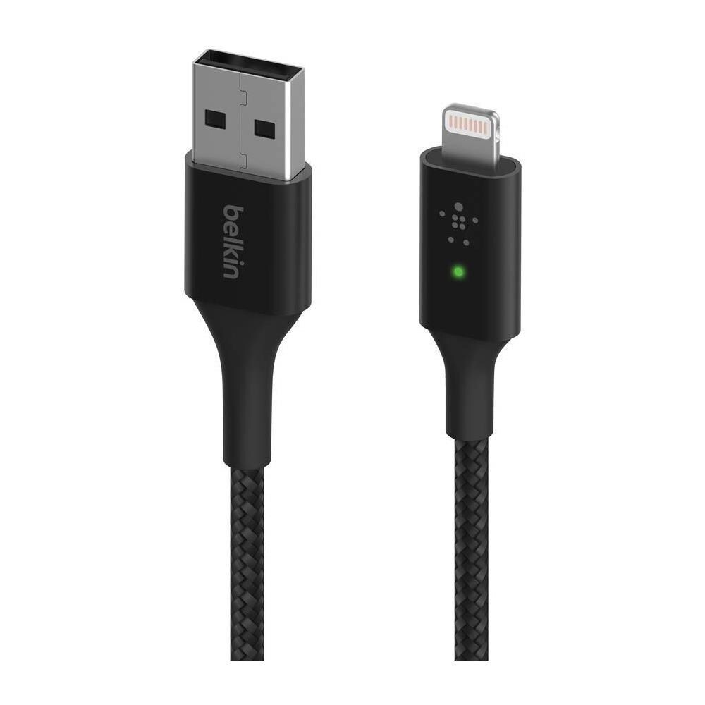 Cavo di Ricarica da USB a Lightning con LED Intelligente 1.2 m - Foto 1
