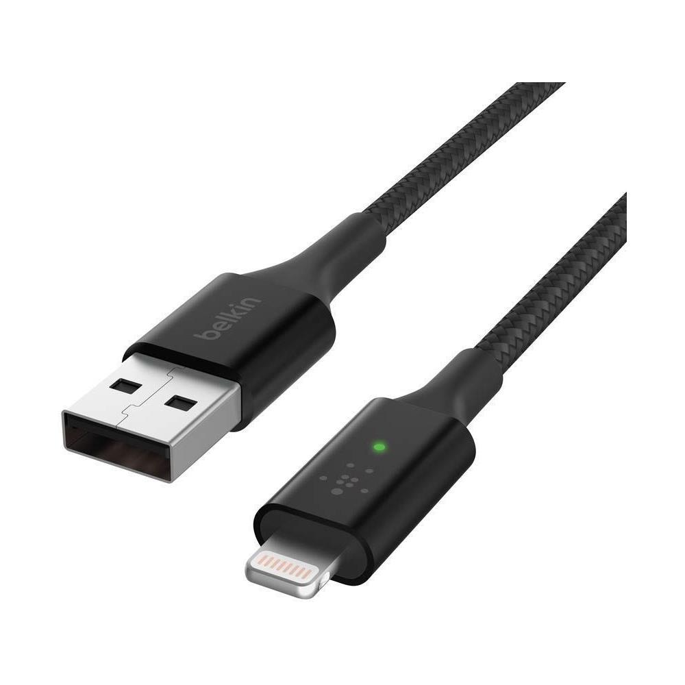 Cavo di Ricarica da USB a Lightning con LED Intelligente 1.2 m - Foto 3