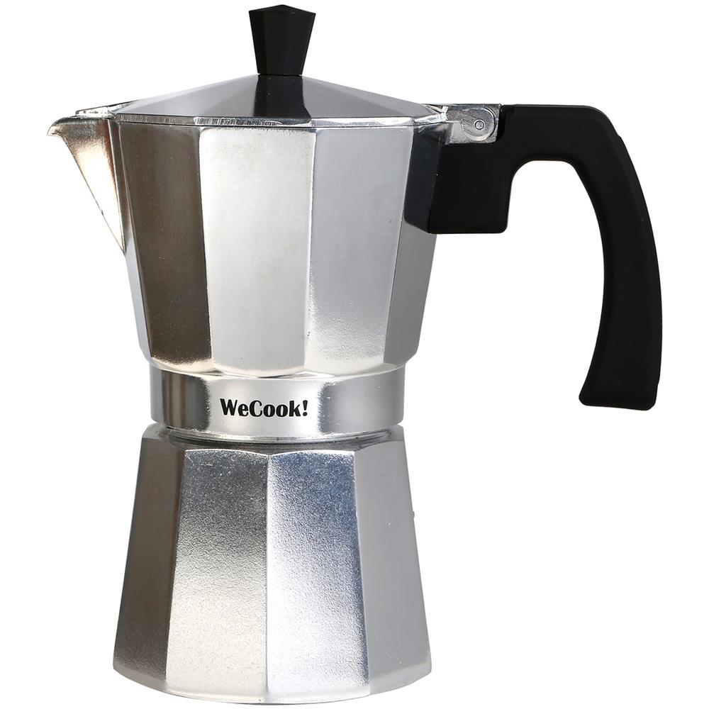 Paola Caffettiera Espresso In Alluminio 12 Tazze Di Caffè Per Vetroceramica, A Gas - Foto 2