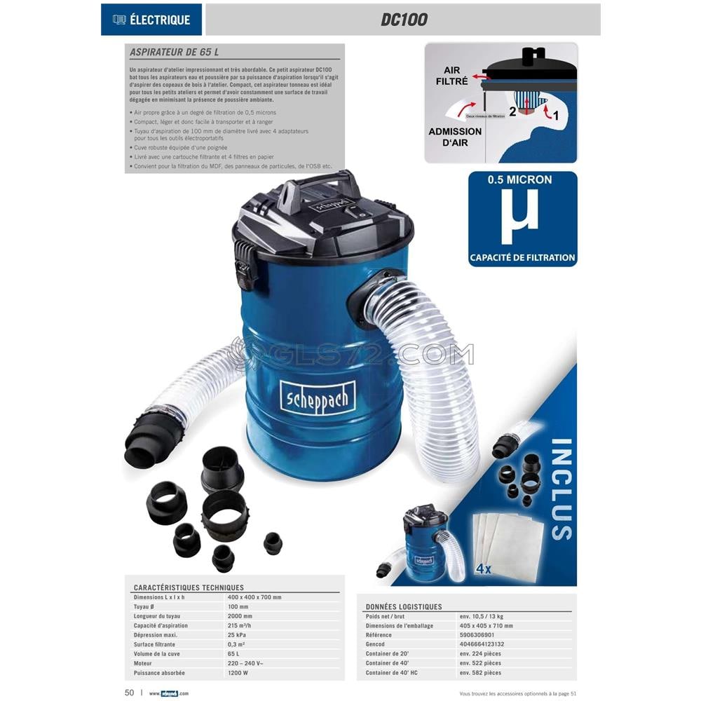 Riduttore Aspirazione Bosch Da 59mm A 35mm - Manicotto Professionale Per Aspiratori - Foto 6