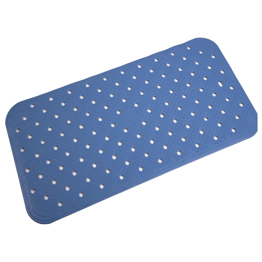 Ogomondo Tappeto Antiscivolo Per Vasca Rettangolare In Gomma *** Tinta : Blu - Foto 1