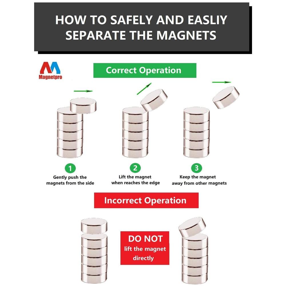 Neodimio Disc Magnete 25 Millimetri Di Diametro X 35 Millimetri Di Spessore Pull 6 Kg (confezione Da 6)  - Foto 4