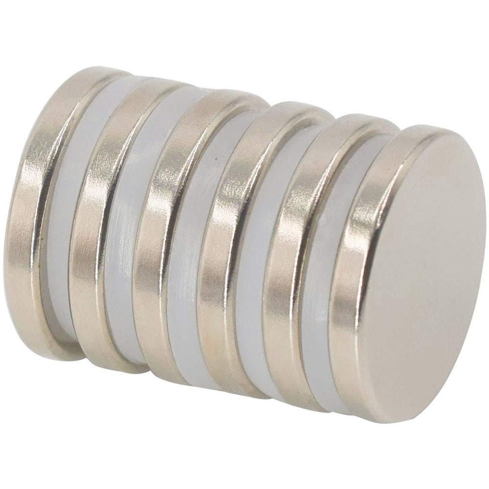 Neodimio Disc Magnete 25 Millimetri Di Diametro X 35 Millimetri Di Spessore Pull 6 Kg (confezione Da 6)  - Foto 1
