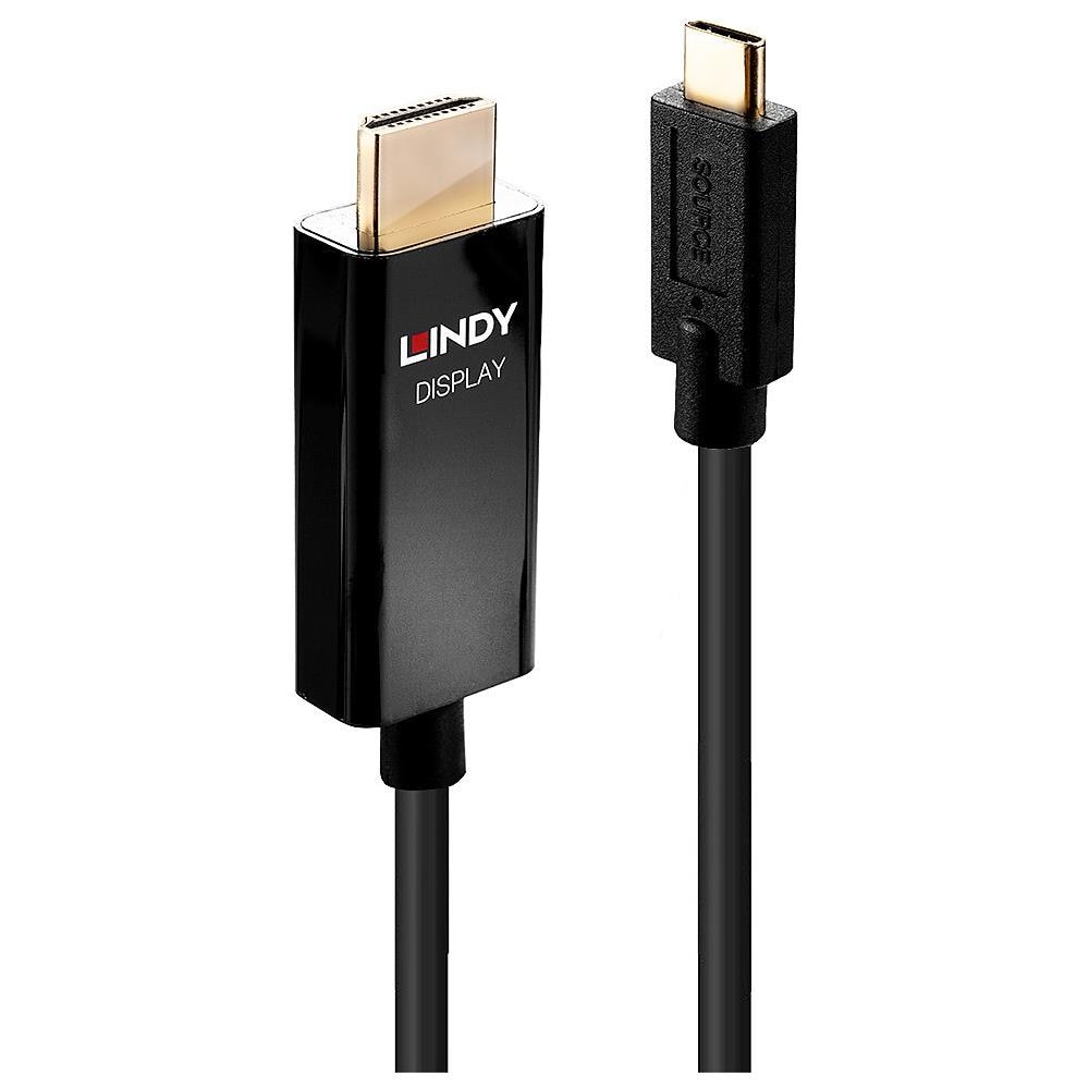 Cavo Adattatore USB-C a HDMI con HDR M / M 2 m Colore Nero - Foto 1