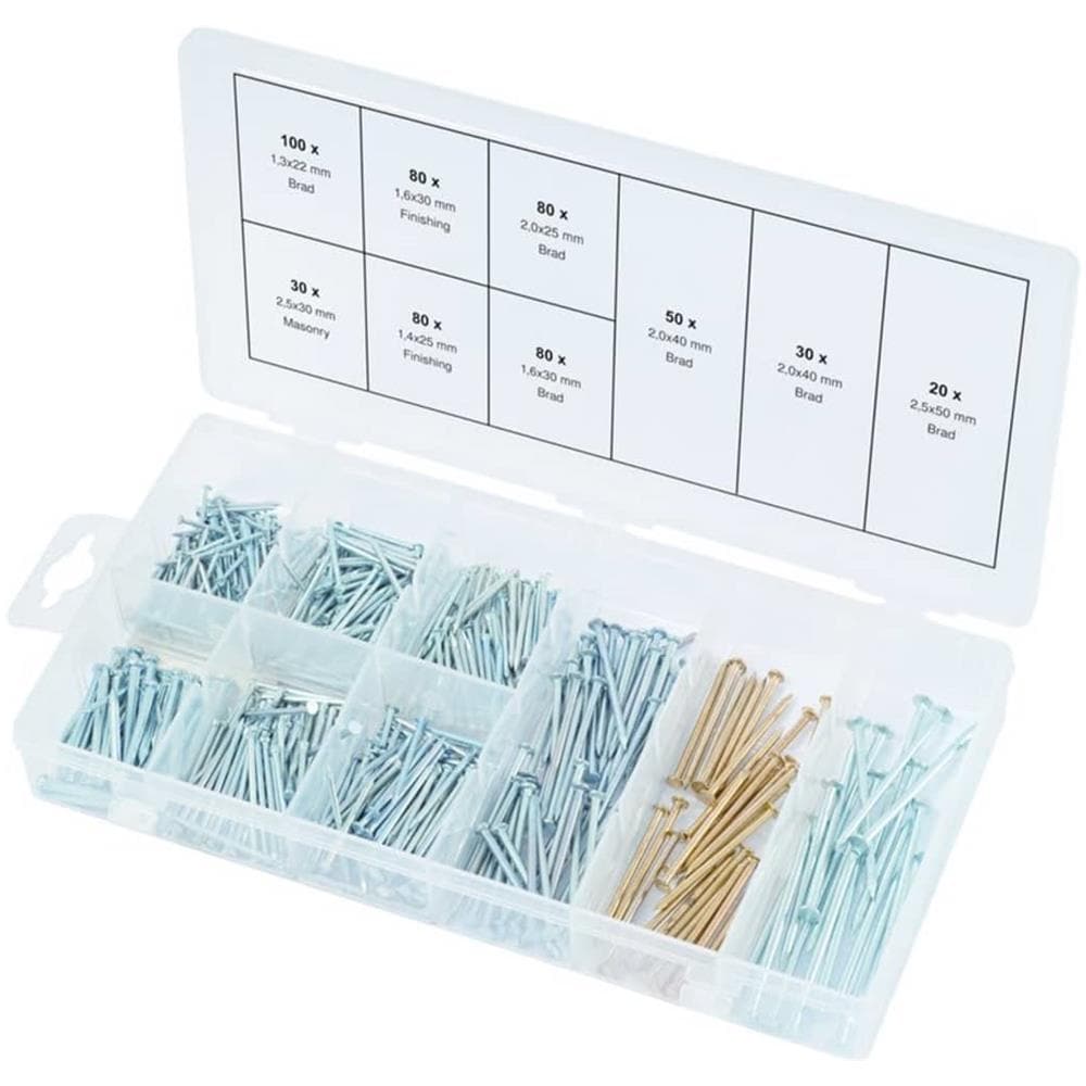Assortimento di Chiodi 550 pz - Foto 1
