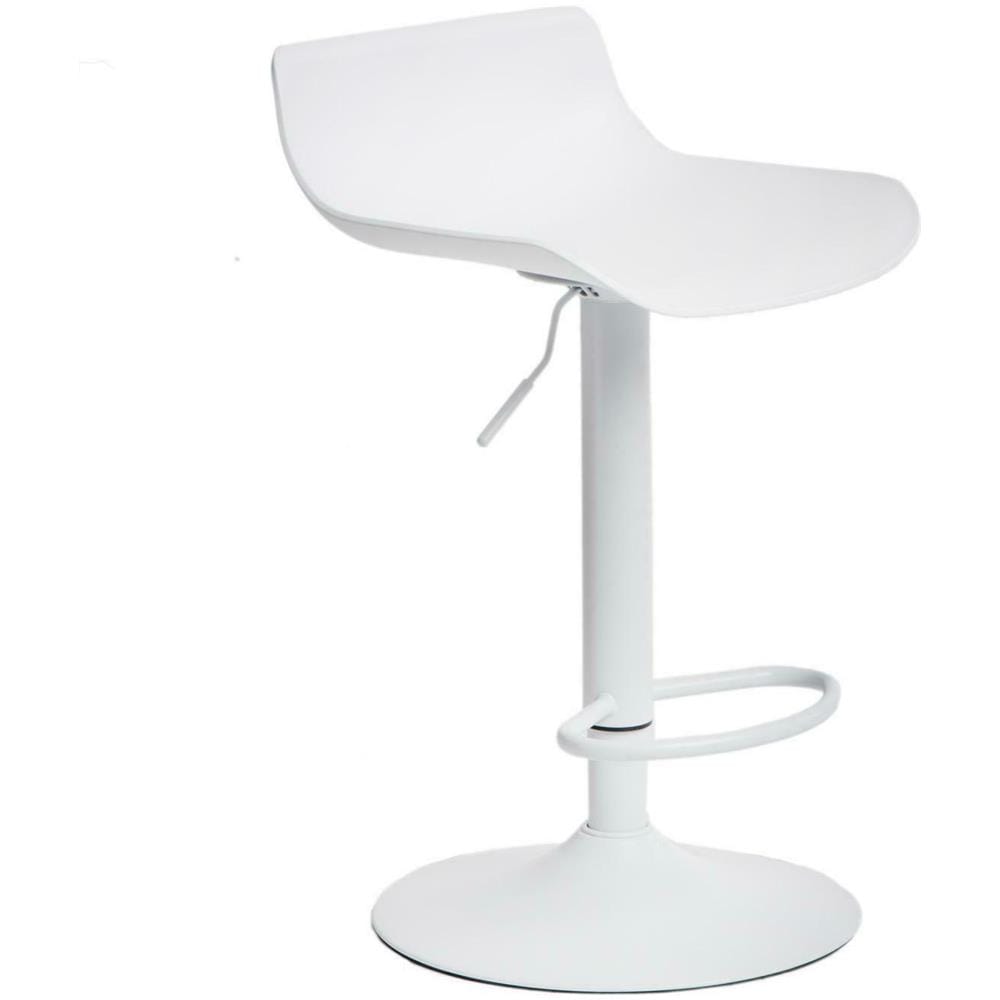 Sgabello Bar One Bianco Opaco - Foto 1