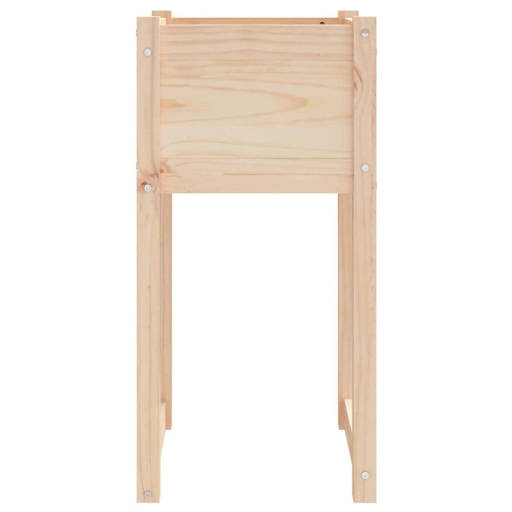 Fioriera 40x40x81 cm in Legno Massello di Pino - Foto 2