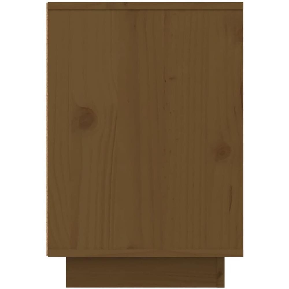 Comodini 2 Pz Miele 50x34x50 Cm In Legno Massello Di Pino - Foto 11