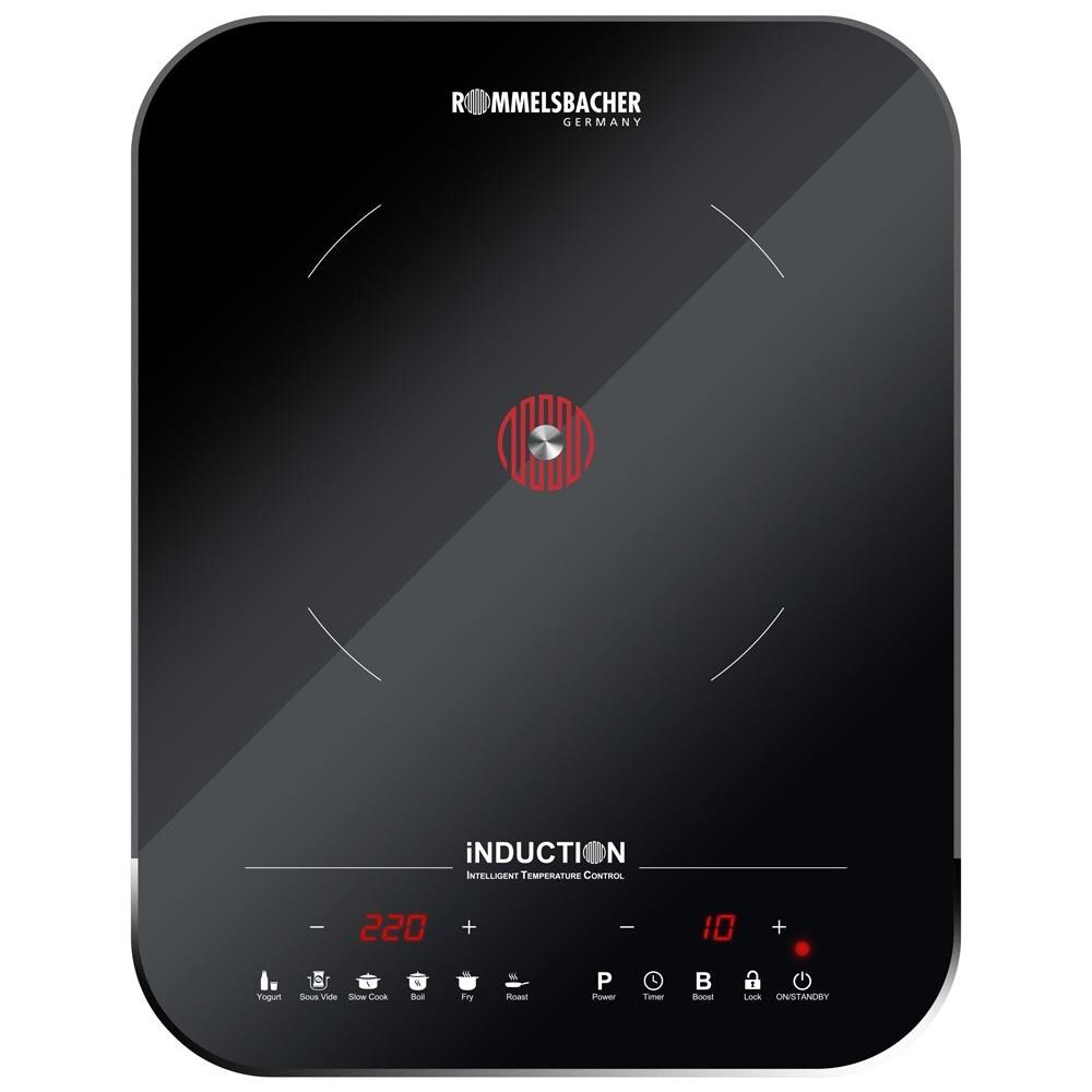 CTS 2000/IN piano cottura Nero, Argento Superficie piana Piano cottura a induzione 1 Fornello (i) - Foto 5