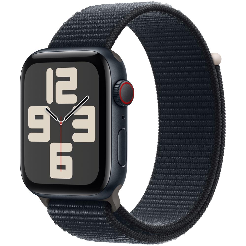 Watch SE GPS + Cellular Cassa 44mm in Alluminio Mezzanotte con Cinturino Sport Loop Mezzanotte - Foto 2