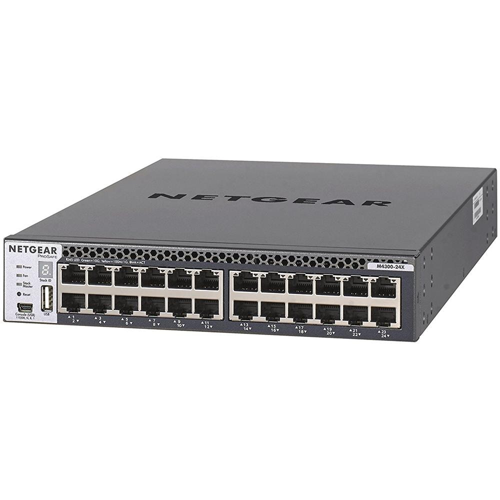 Switch ProSAFE M4300-24X 24 Porte 10 Gigabit Ethernet 4 Porte SFP+ a 10 Gigabit Condiviso Gestito L3 - Foto 2