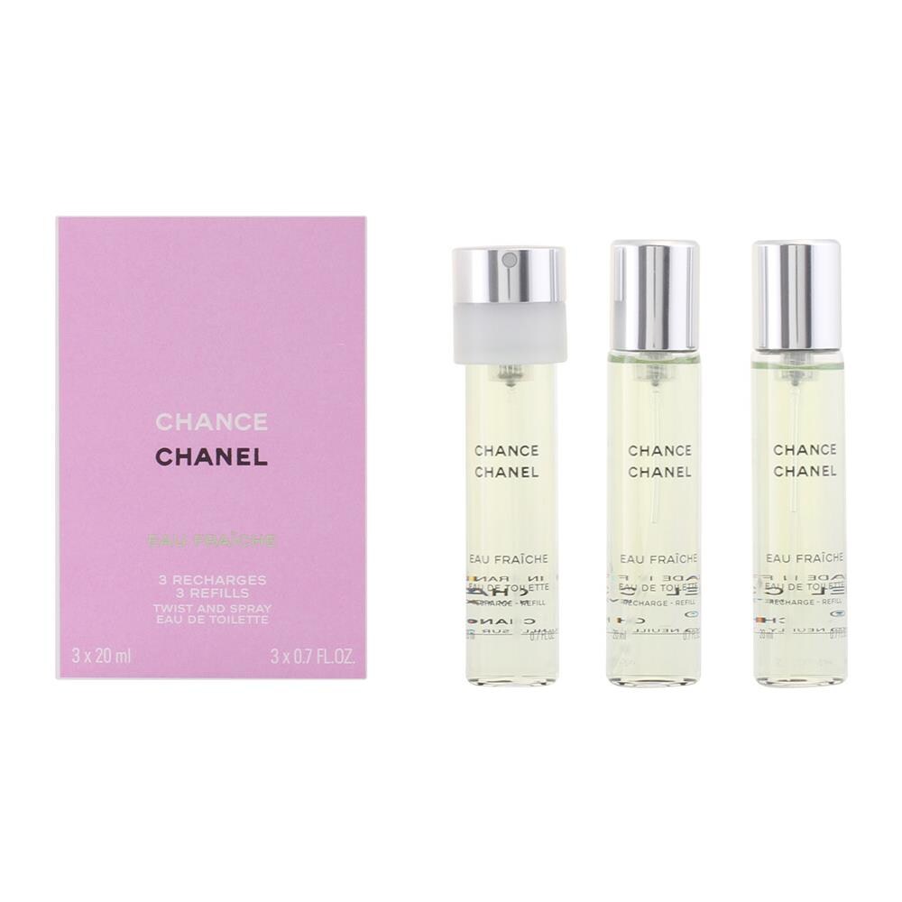 Chance Eau Fraiche Edt Vaporizador Refil L 3 X 20 Ml - Foto 1