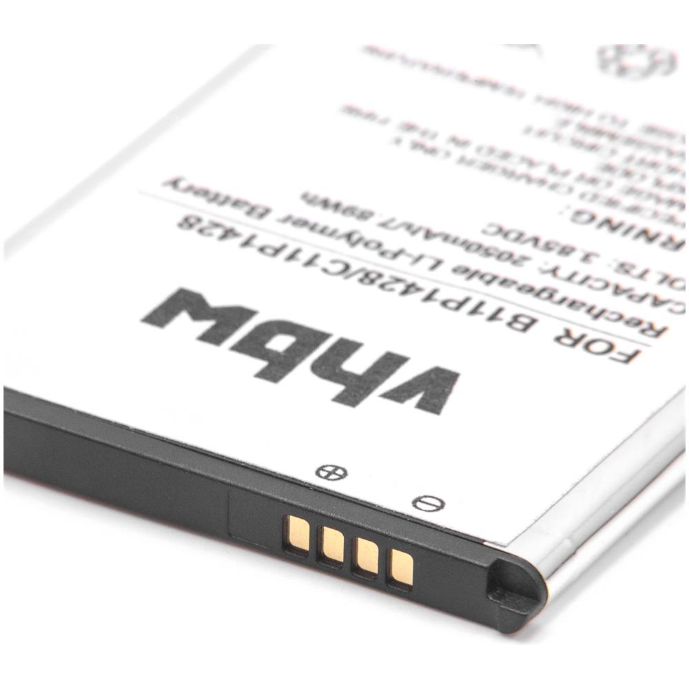 Li-ion Batteria 2050mah (3.85v) Per Cellulari E Smartphone Asus X009db, Zb452kg, Zenfone Go 4.5, Zenfone Go Zb450kl, Zenfone Go Zb452kg - Foto 4