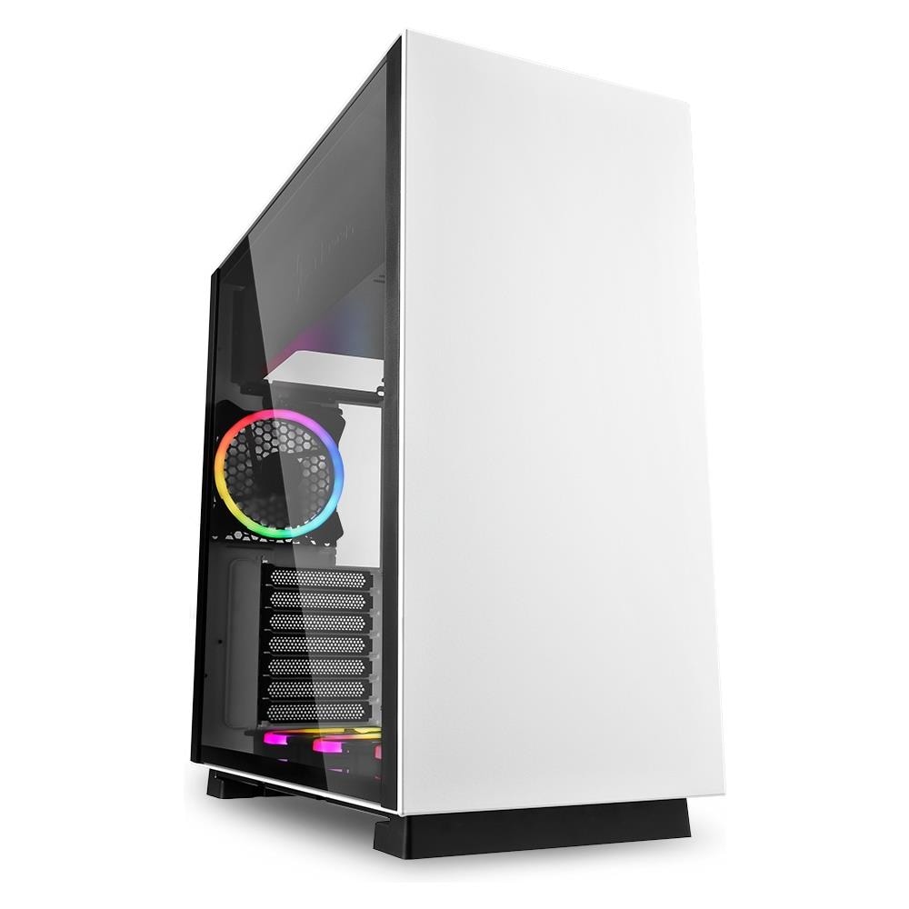 Case Pure Steel RGB Middle Tower ATX / CEB / EATX / EEB / Micro ATX / Mini-ITX 2 Porte USB 3.0 Colore Bianco (Finestrato) - Foto 1