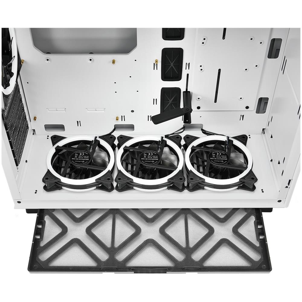Case Pure Steel RGB Middle Tower ATX / CEB / EATX / EEB / Micro ATX / Mini-ITX 2 Porte USB 3.0 Colore Bianco (Finestrato) - Foto 8