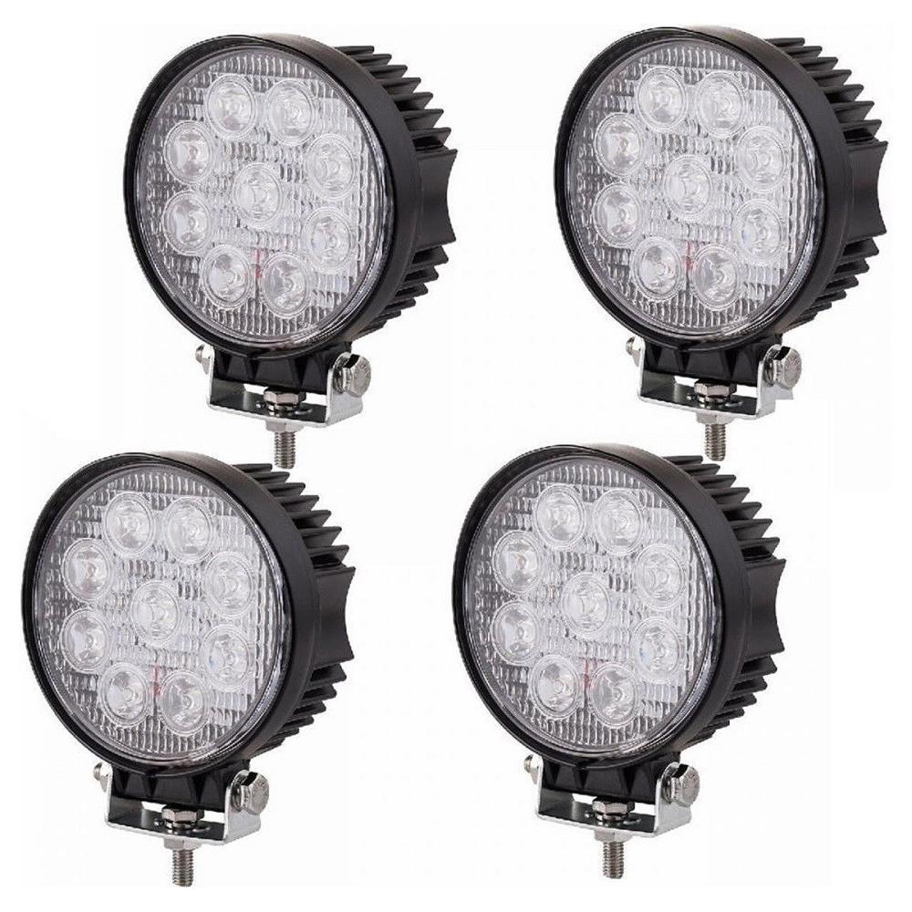 4X 42W LED LUCE FARO LAMPADA DA LAVORO FARETTO AUTO Barca Camion Klw Suv 12v 24v - Foto 9