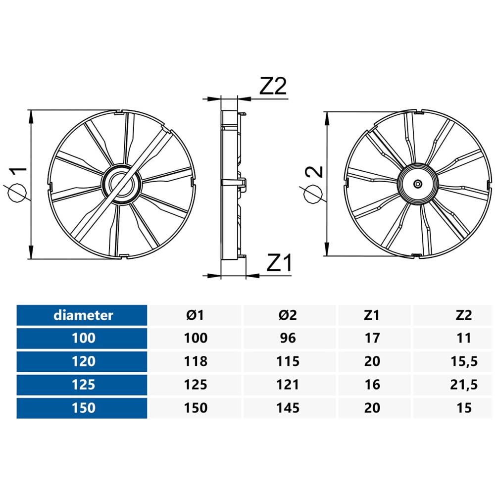 Valvola Di Non Ritorno Per Avvolgibile Ventilato Estrattore D'aria ArRetròta 125mm - Foto 2
