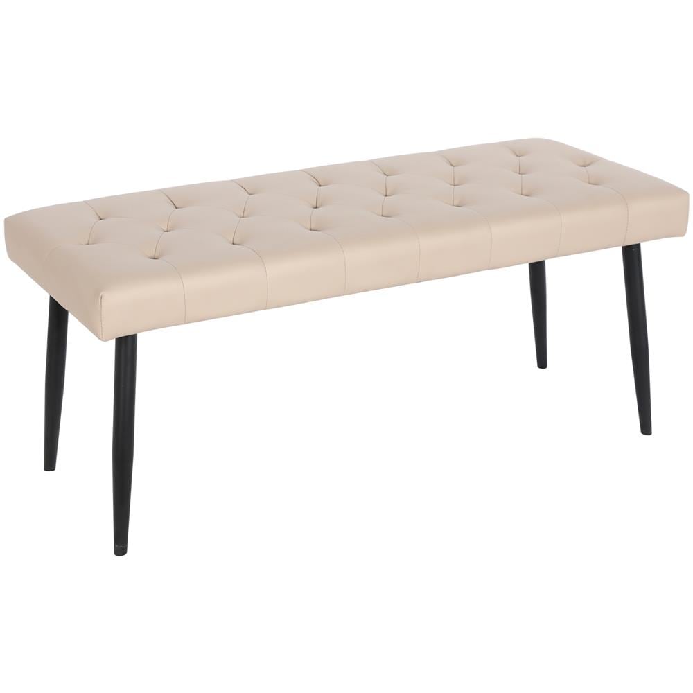 Panchina In Similpelle Beige Essonne - Foto 1