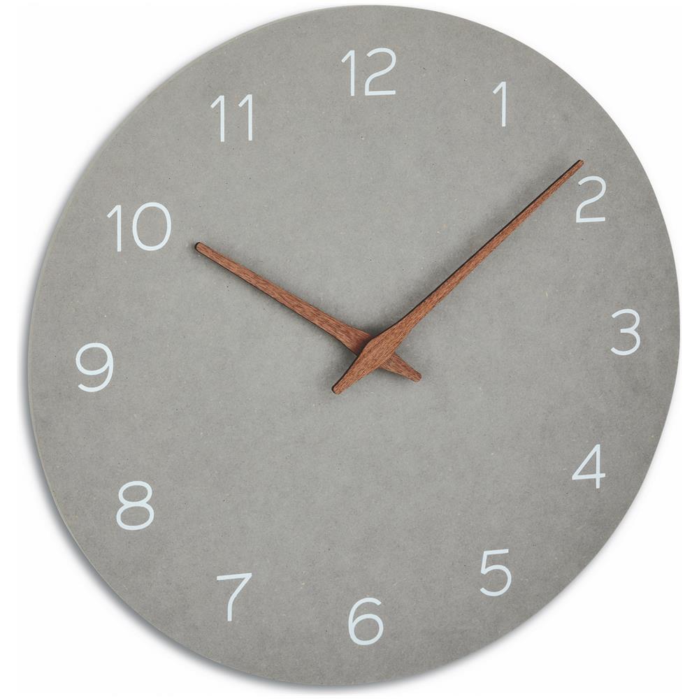 TFA 60.3054.10 Analoge Wanduhr betongrau - Foto 1