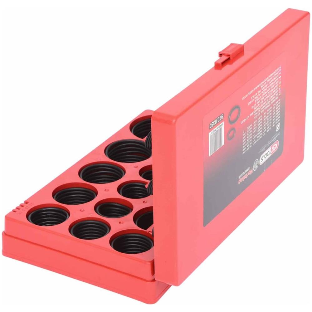 Gamma di Guarnizioni O-Ring SAE 407 pz 1/8""-2"" - Foto 2