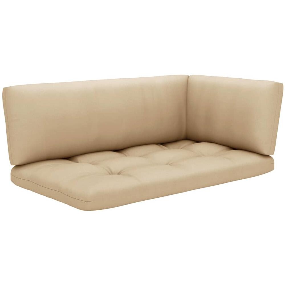 Divano 2 Posti a Pallet e Cuscini Pino Impregnato Marrone Miele - Foto 2