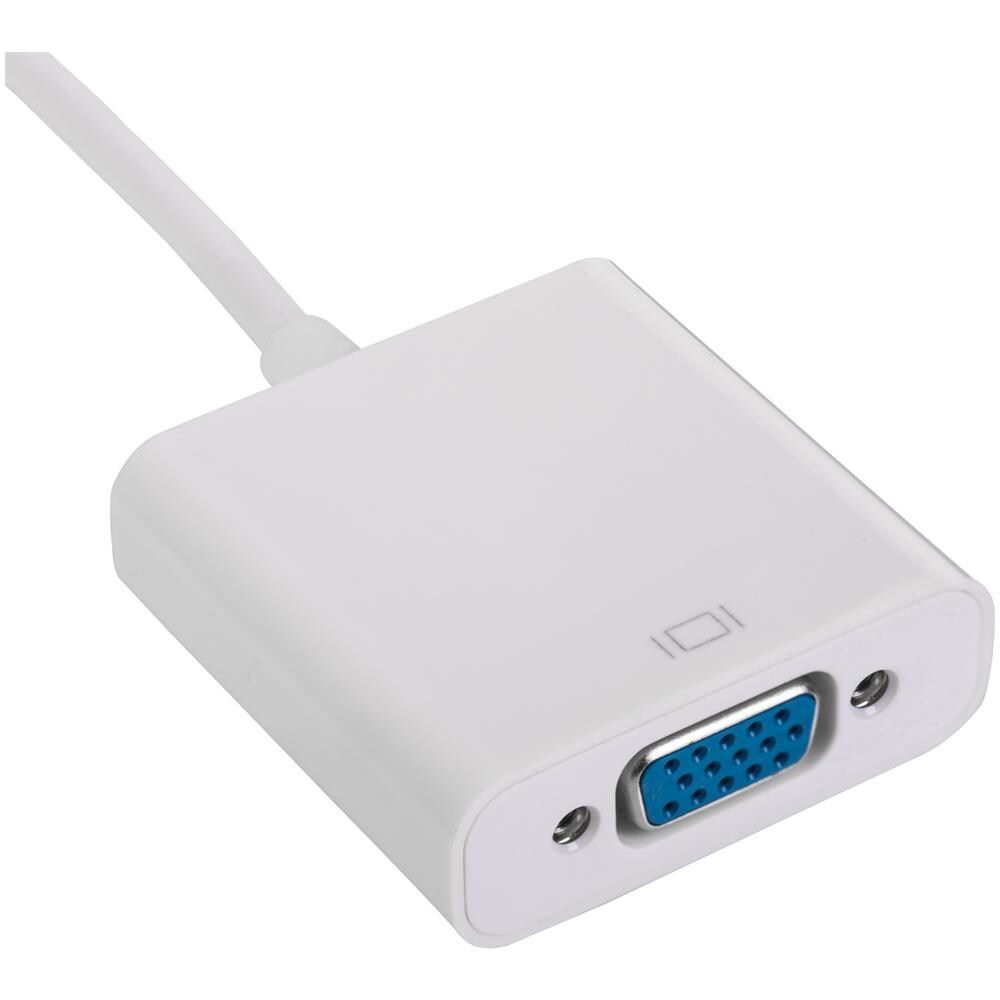 AK-AD-55 cavo di interfaccia e adattatore USB Typ C VGA Bianco - Foto 2