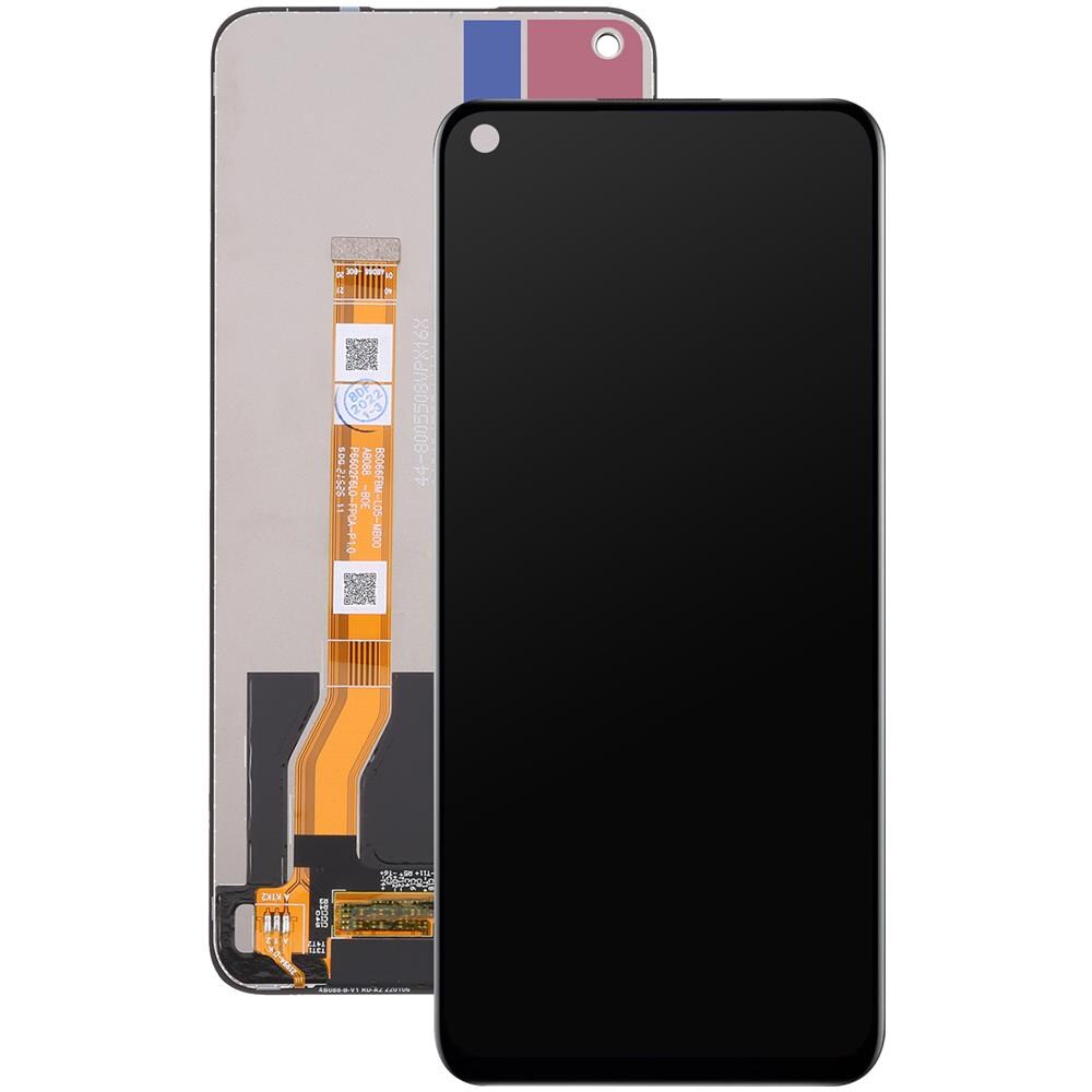 Blocco Completo Realme Narzo 50 Schermo Lcd Vetro Touch Compatibile Nero - Foto 2