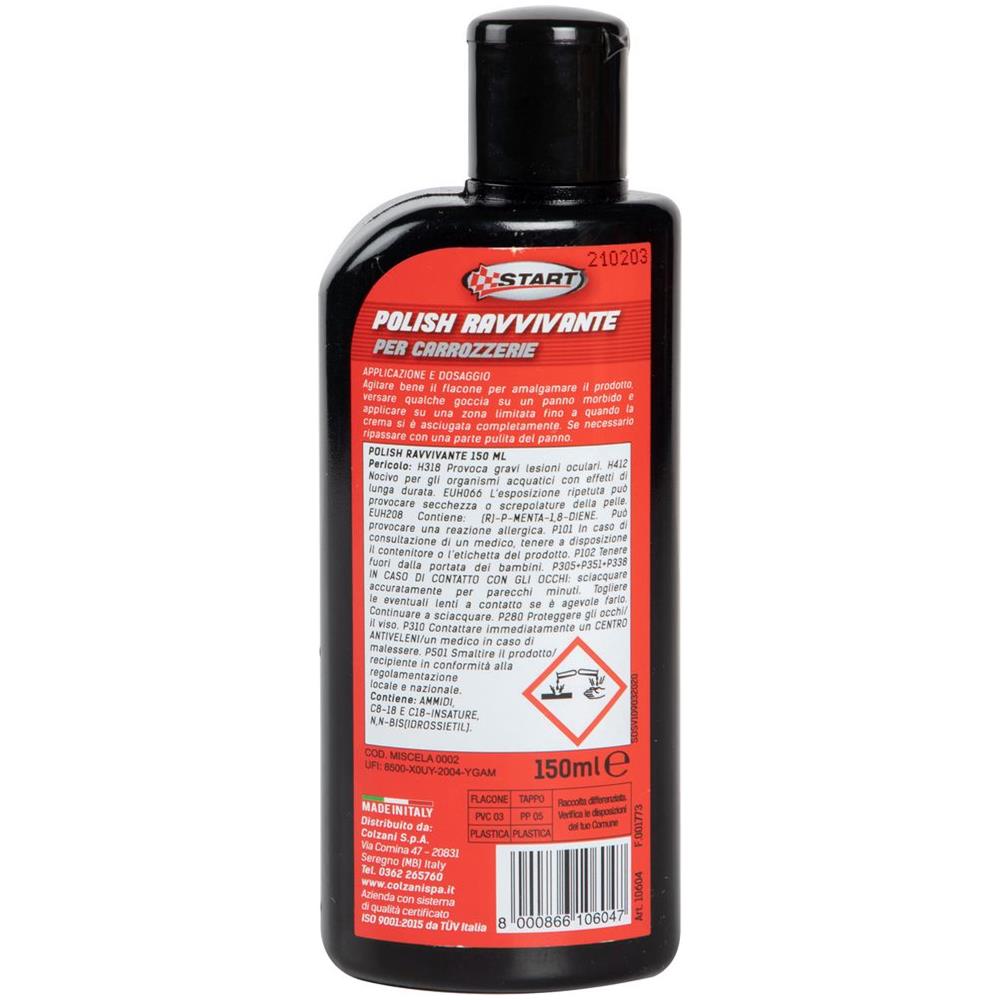 Polish Ravvivante Per Carrozzerie Made In Italy 150 Ml - Foto 2