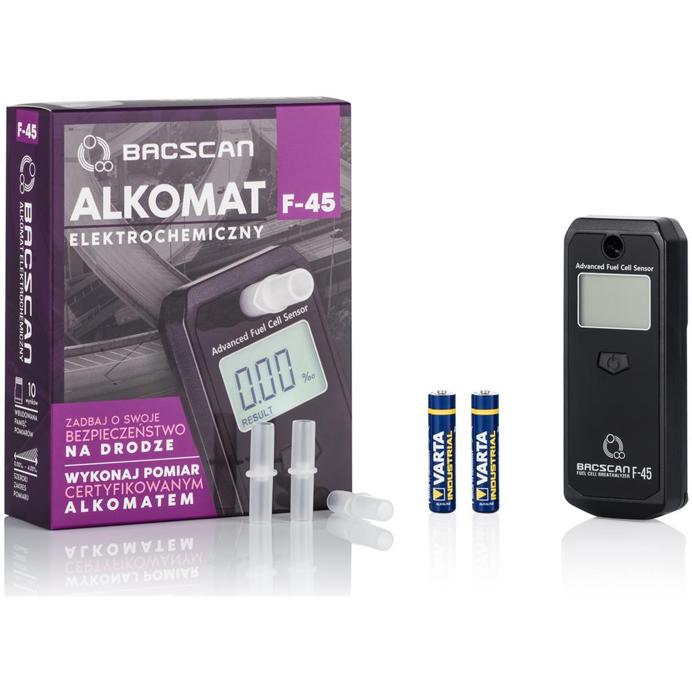 F-45 alcohol testers 0 - 4% 1% Nero - Foto 4