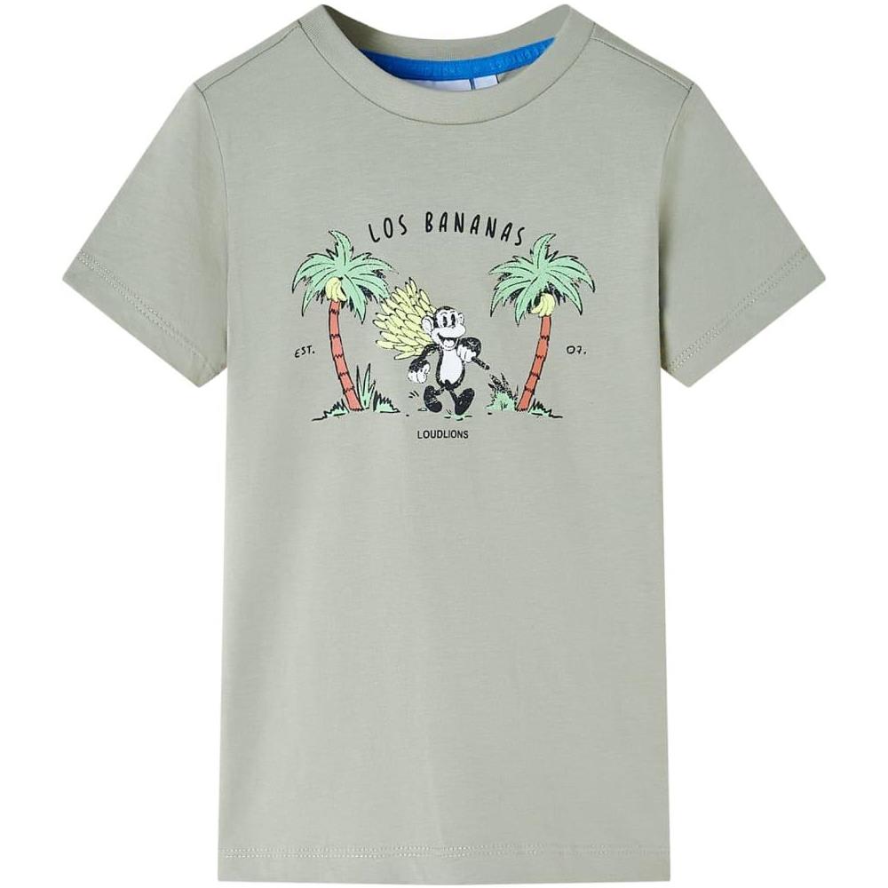 Maglietta per Bambini Cachi Chiaro 140 - Foto 1