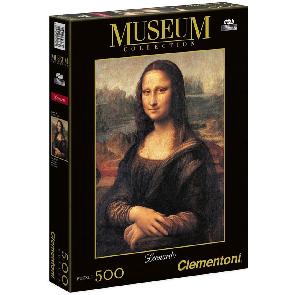 Puzzle Museum Leonardo Gioconda 500 pz 36 x 49 cm 30363 - Foto 2
