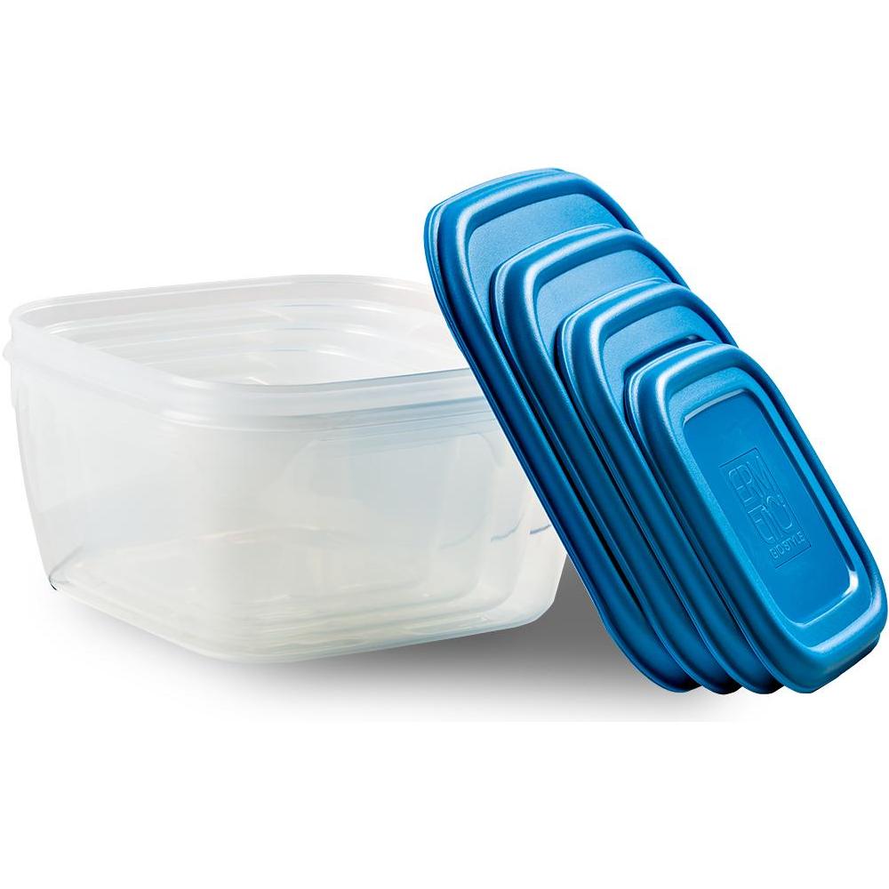 Set 4 quadrato (2l+1,5l+1l+0,5l)  - Foto 2