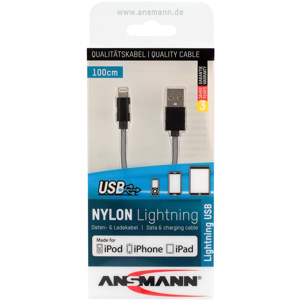 Nylon Lightning su USB cavo 100 cm - Foto 6